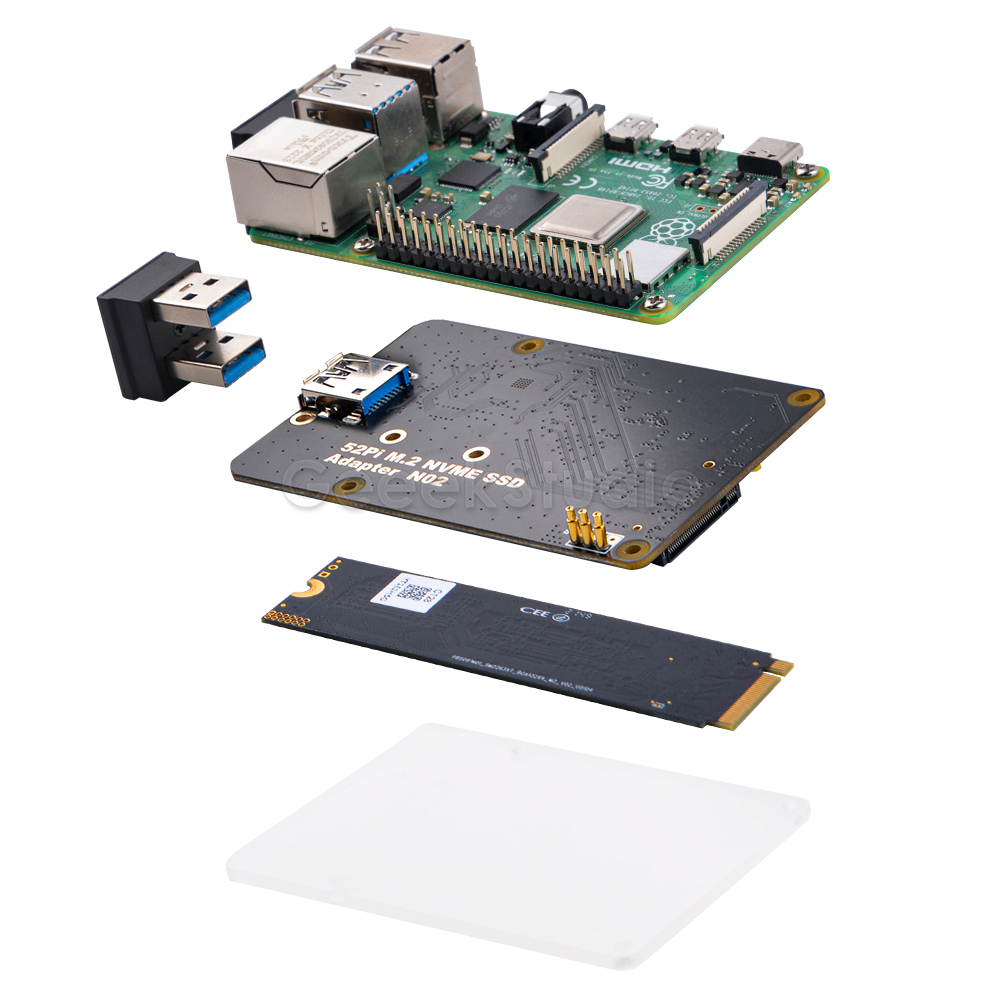 Ahududu Pi 4 Model B için M.2  - Turing Pi 2 incelemesi ve fiyatı