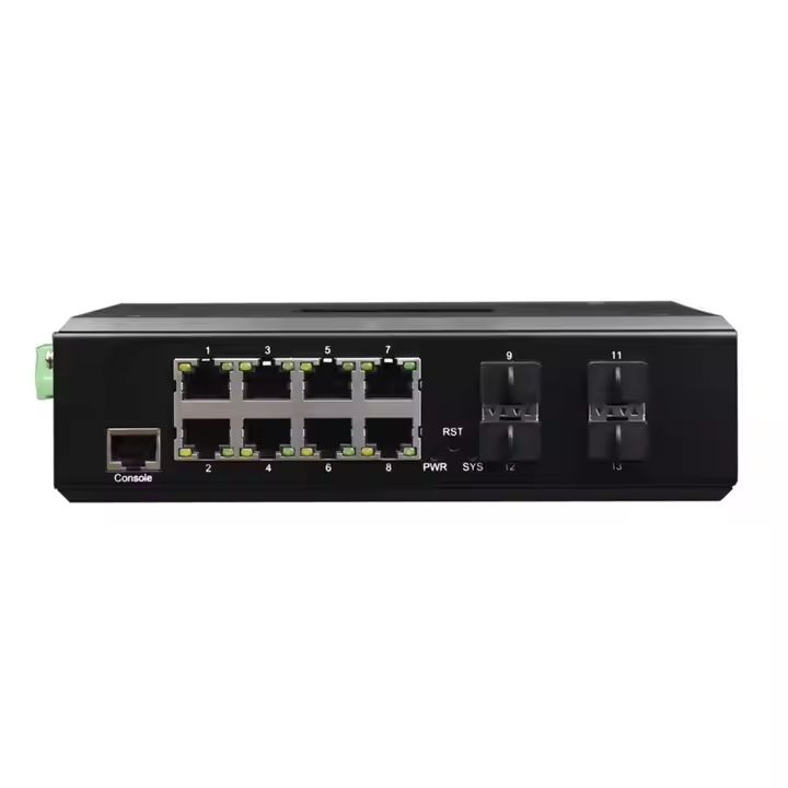 Endüstriyel L3 Yönetimli 8 Bağ - Sfp+ 10G Managed Switch 8 Port incelemesi ve fiyatı
